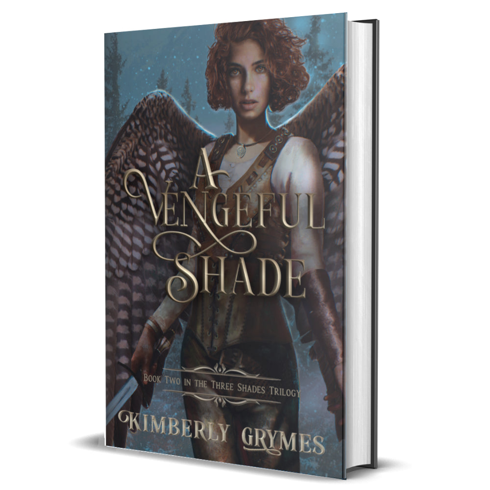 Book Two in the Three Shades Trilogy: A VENGEFUL SHADE - The Special 'Color Interior' Hardcover Book Box